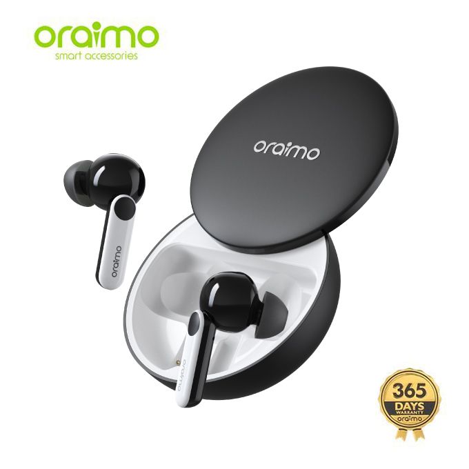 oraimo Necklace Pro HavyBass Hybrid ANC 50hr Playtime Clear Calls